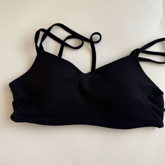 Sports Bra Bundle Nike Lululemon Black Pink Yellow Size Small Adjustable - Picture 2 of 12